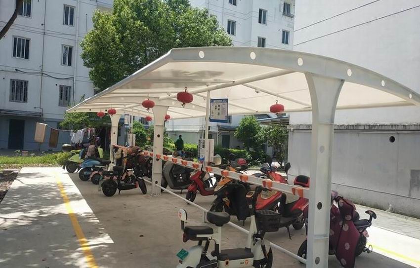 电瓶车充电桩实地案例