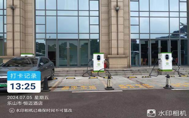 直流充电桩实地案例